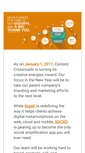 Mobile Screenshot of contentcrossroads.com